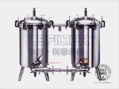 生活用水处理不锈钢双联保安过滤器