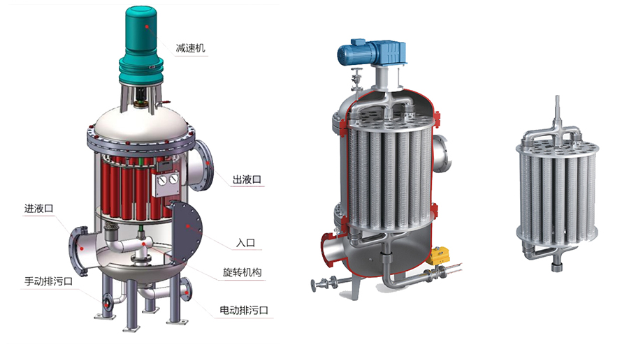 多柱式反冲洗过滤器